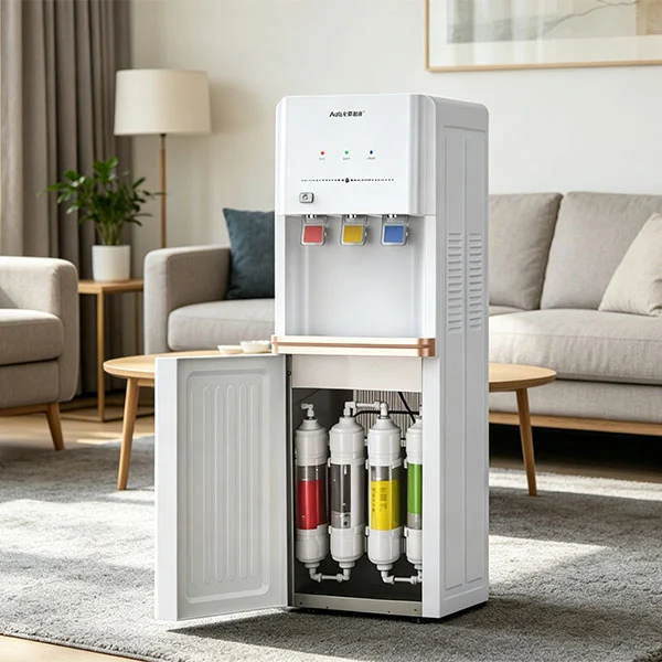 Matériaux de qualité alimentaire dans les distributeurs d'eau : tubes en acier inoxydable 304, AS, PP et silicone