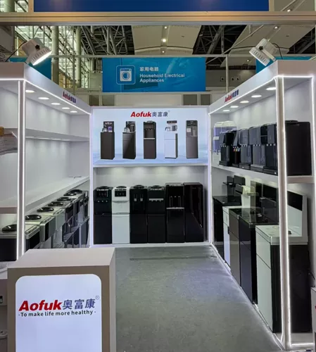 ​Appareils intelligents de purification de l'eau, explorant de nouveaux marchés étrangers | Ningbo Aofukang fait ses débuts à la 140e Foire de Canton