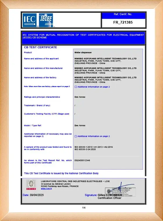 RoHS Certification – Hazardous Substances