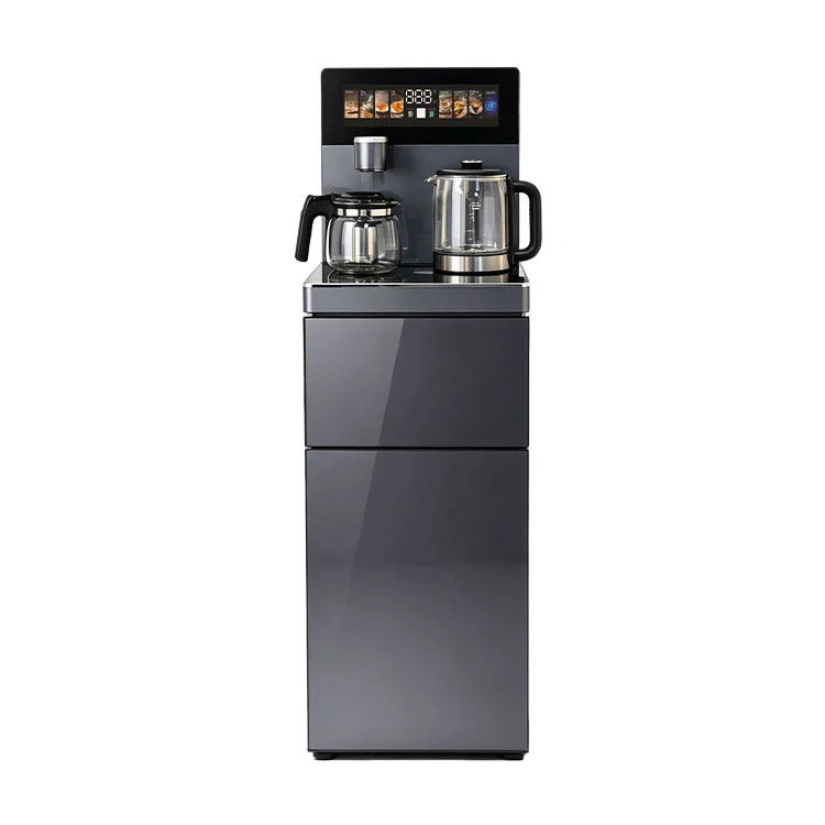 Distributeur d'eau de machine de barre de thé réglable de température de grand écran